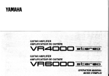 Yamaha VR4000 Manual do proprietário