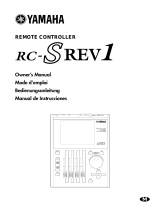 Yamaha RC-SREV1 Manual do proprietário