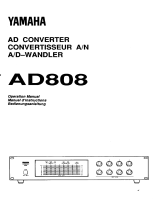 Yamaha AD808 Manual do proprietário