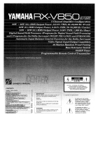Yamaha RX-V850 Manual do proprietário