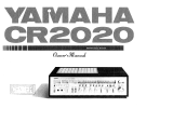 Yamaha CR-2020 Manual do proprietário