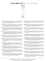 Sanus Systems SC1A Manual do usuário