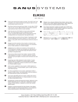 Sanus ELM302 Manual do usuário