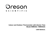 Oregon Scientific RMR202 / RMR202A Manual do usuário