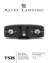 Altec Lansing T515 Manual do usuário