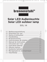 Brennenstuhl SOL 14 Instruções de operação