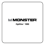 Monster Cable iSplitter 1000 Manual do usuário
