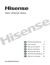 Hisense RS-30WC4SPB/CSA1 Manual do usuário