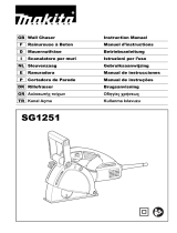 Makita SG1251J Manual do usuário
