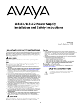 Avaya 1151C1/1151C2 Manual do usuário