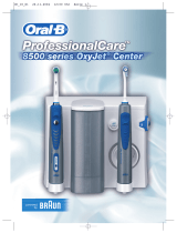 Braun OC18585 X, 8500 series Professional Care OxyJet Center Manual do usuário