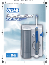 Braun MD18, 8500 Professional Care OxyJet Manual do usuário