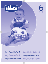 Chicco Baby Piano Do Re Mi Manual do proprietário