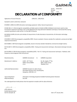 Garmin dēzl 560LMT Declaração de conformidade