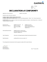 Garmin echoMAP 53dv Declaração de conformidade