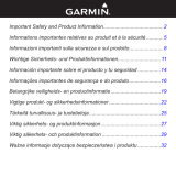 Garmin nuvi 1350LMT Important Safety and Product Information