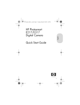 Mode d'Emploi PhotoSmart E217 Manual do proprietário