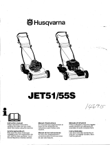 Husqvarna JET51 Manual do usuário