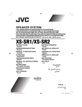 JVC XS-SR2 Manual do usuário