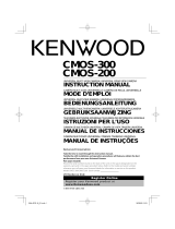 Kenwood CMOS-300 Manual do usuário