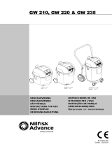Nilfisk-Advance America GW 210 Manual do usuário
