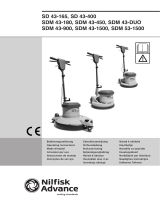 Nilfisk SD 43-400 Manual do usuário