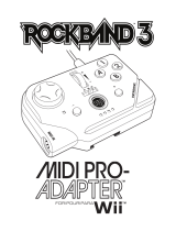 Mad Catz Rock band 3 Manual do usuário