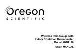 Oregon Scientific RGR126N Manual do usuário