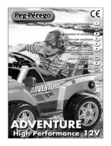 Peg Perego Adventure High Performance 12V Manual do usuário