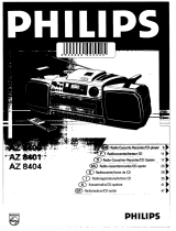 Philips AZ 8401 Manual do usuário