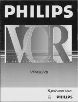 Philips VR456 Manual do usuário