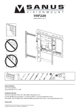 Sanus Systems VXF220 Manual do proprietário