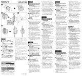 Sony LCS-LC1AM Manual do proprietário