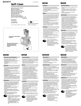 Sony LCS-PCS Manual do usuário