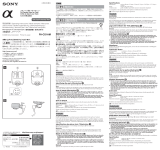 Sony FACS1AM Manual do usuário