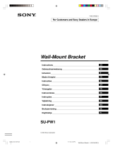 Sony SU-FW1 Manual do usuário