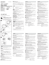 Sony VF-MPTH2 Manual do usuário