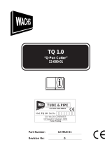 Wachsmuth & Krogmann Q-Pon Cutter TQ 1.0 Manual do usuário