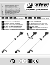 Efco DS 2200 S Manual do proprietário