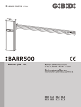 GiBiDi BARR500 Manual do proprietário