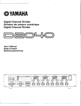 Yamaha D2040 Manual do proprietário