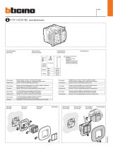 Bticino H4594 Instruções de operação