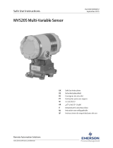 Remote Automation Solutions MVS205 Multi-Variable Sensor Instruções de operação