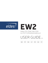 Eldes EW2 Manual do usuário
