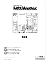 Chamberlain LiftMaster CB1 Manual do proprietário