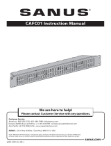 Sanus CAFC01-B1 Guia de instalação