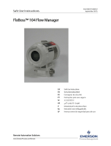 Remote Automation Solutions FloBoss 104 Flow Manager Instruções de operação