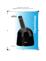 Braun Clean Charge Flex Integral Manual do usuário