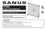 Sanus VTM6 Guia de instalação