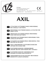 V2 Elettronica V2 Axil Manual do proprietário